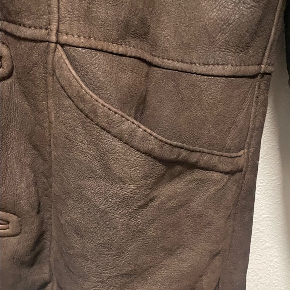 Vintage Kemo Sabe Aspen Shearling Coat – Size 46 - Picture 5 of 9